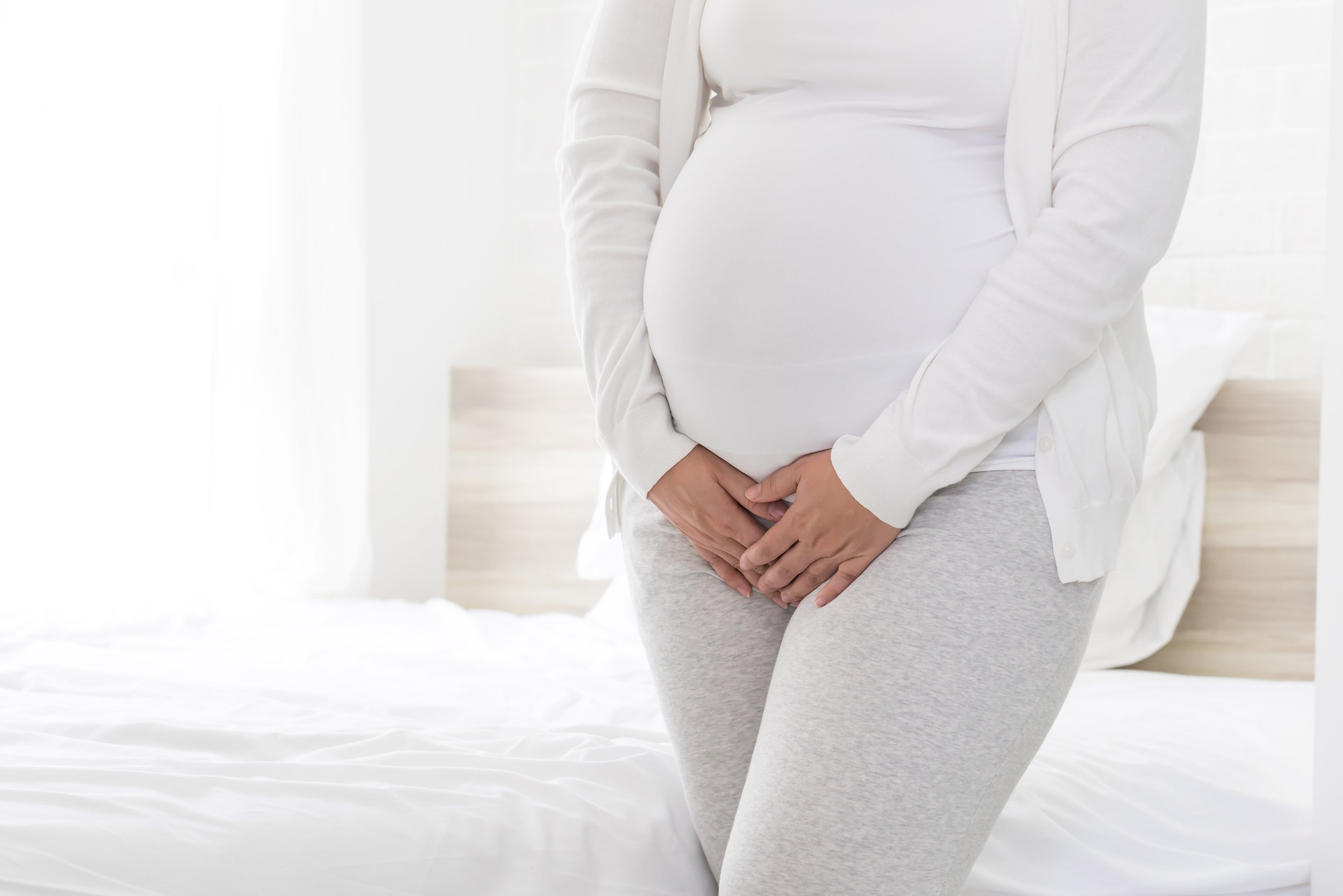 Embarazada con dolor abdominal