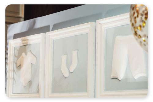 Un lindo portarretrato para decorar tu Baby Shower.png