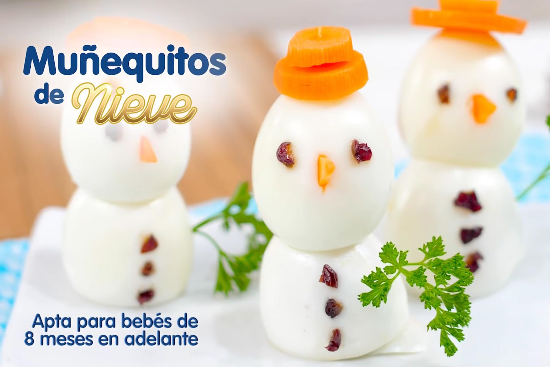 Recetas navideñas para bebés